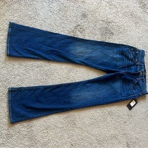 Men’s size 28 7 for all mankind blue jeans NWT New with tags mens $199 retail